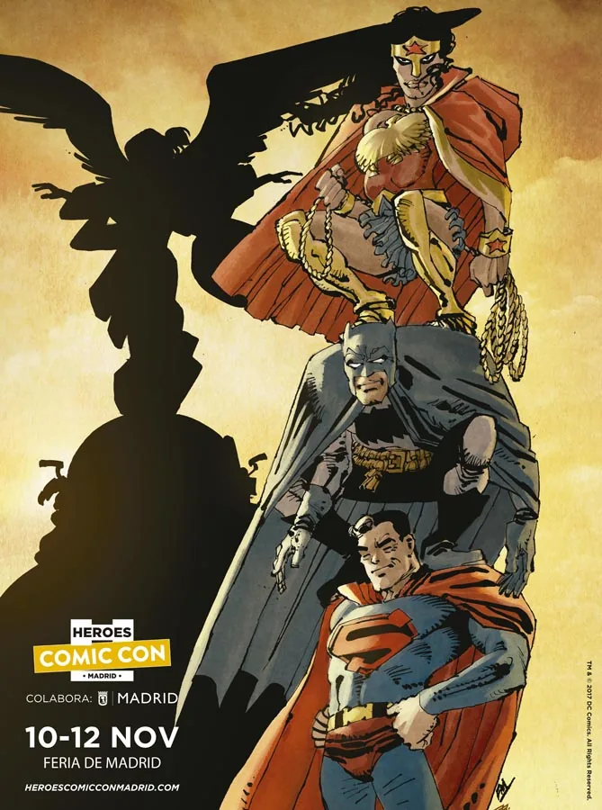 Rueda de prensa de Frank Miller en la Heroes Comic Con Madrid 2017