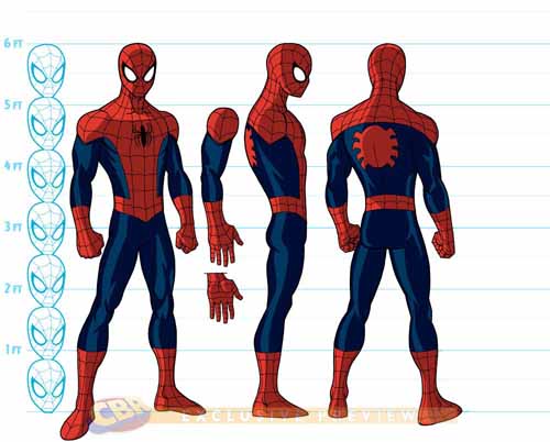 Nuevos dibujos conceptuales de la serie animada de Ultimate Spider-Man  revelan a Veneno y MJ