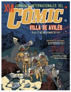 cartelmail XVI Jornadas Internacionales del Cómic de Avilés