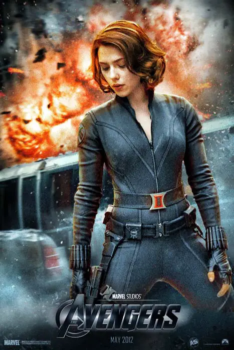 temporal alfiler lápiz NDP] Moda de Superhéroes: el look de la Viuda Negra (Scarlett Johansson) en  Los Vengadores