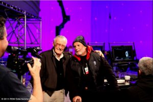 Behind the scenes Stan Lee Amazint Spiderman Film Behind the scenes Stan Lee Amazint Spiderman Film