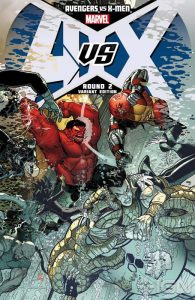 avengers-vs-x-men-2 Portada alternativa de Avengers Vs. X-Men Nº 2 por Nick Bradshaw