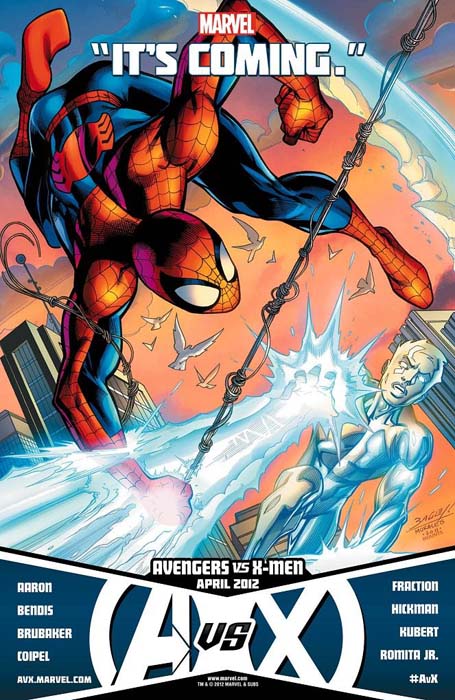 Avengers Vs. X-Men: Versus, Spiderman contra Hombre de Hielo