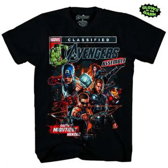 Camisetas y sudaderas de la película Los Vengadores