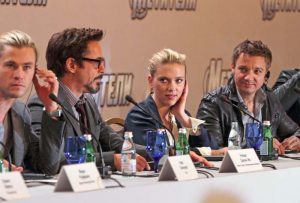 'The Avengers' film photocall, Moscow, Russia - 17 Apr 2012