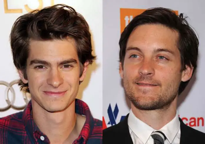 Andrew Garfield y Tobey Maguire Andrew Garfield y Tobey Maguire