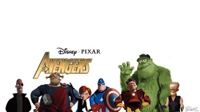 Los Vengadores Pixar