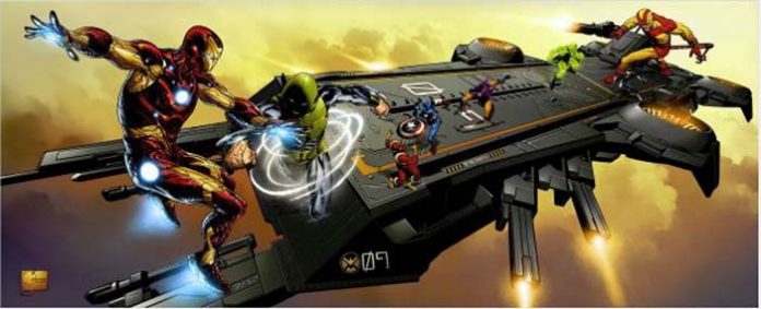 comic-con-joe-quesada-helicarrier-marvel-avengers-toy