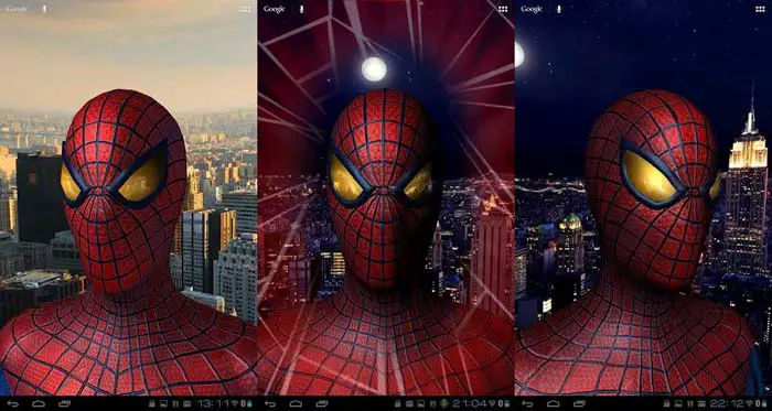 The Amazing Spider-Man 3D Live Wallpaper disponible para Android