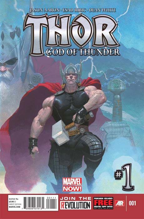 Portada de Thor: God of Thunder Nº 1