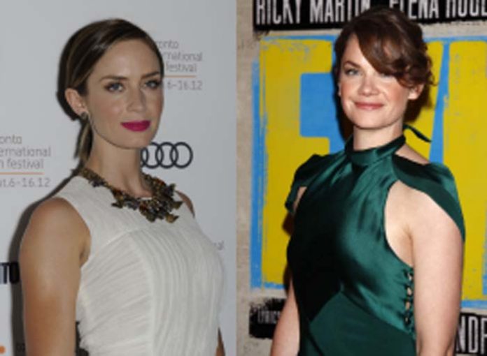 Emily Blunt y Ruth Wilson