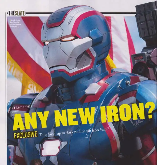 Iron Patriot Iron Man 3