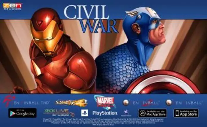 Marvel Pinball: Civil War Marvel Pinball: Civil War