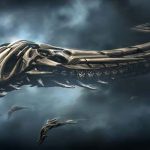 Leviatán en Los Vengadores por Andy Park