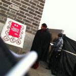 Imagen del rodaje de Iron Man 3 en Beijing