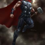 Thor en Los Vengadores por Andy Park
