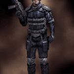 Soldado S.H.I.E.L.D. en Los Vengadores por Andy Park 2