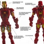 Iron Man de LEGO por un fan