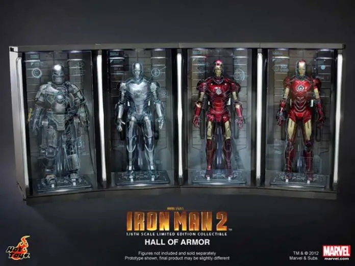 Hot Toys - Iron Man 2 - Hall of Armor Collectible