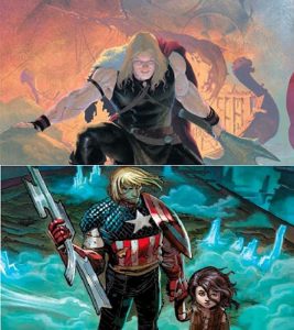 Thor: God of Thunder y Captain America