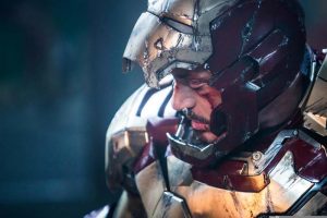 Tony Stark herido en Iron Man 3