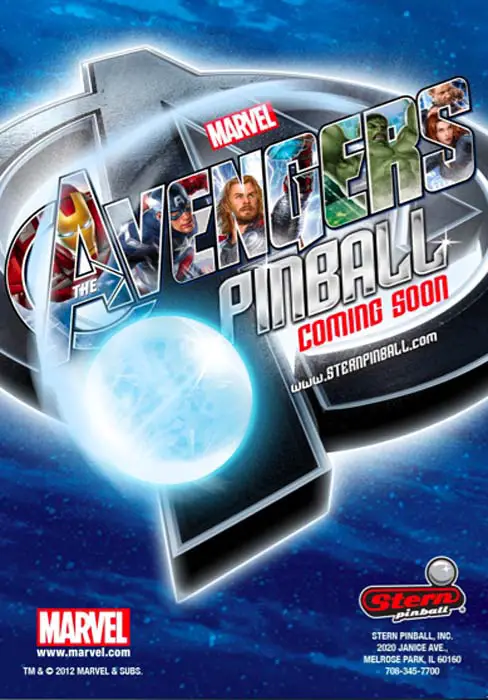 Avengers pinball