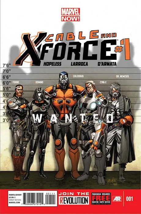 Cable and X-Force Nº 1 Portada