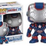 POP Vinyl de Funko de Iron Patriot de Iron Man 3