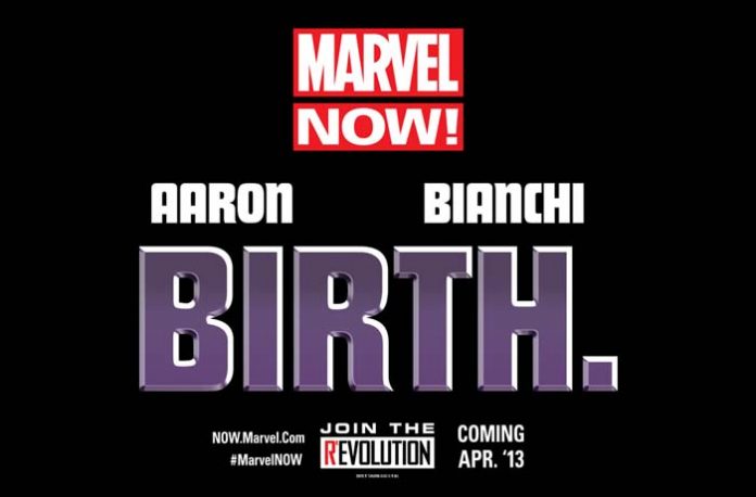 Teaser Birth de Marvel NOW!