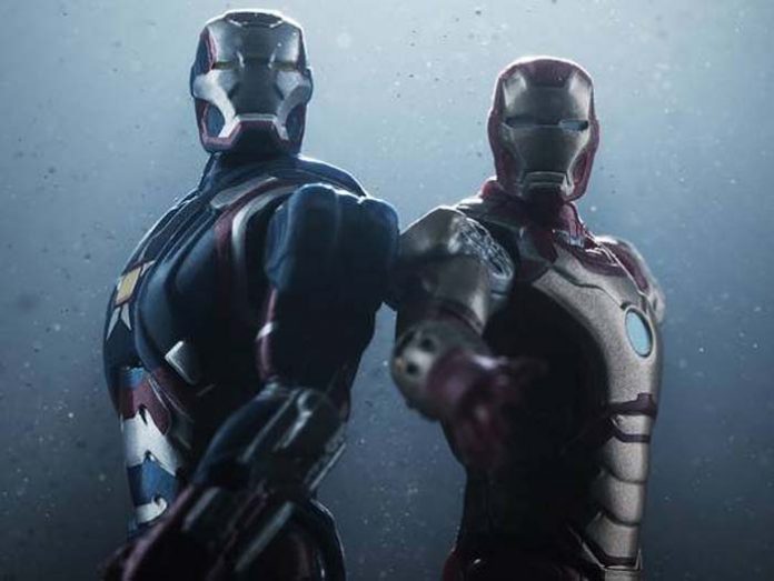 patriot-iron-man-3-hasbro Figuras de Hasbro de Iron Man 3