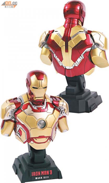 Busto de la XLII de Iron Man 3 de Hot Toys