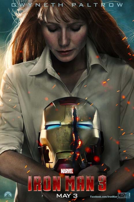 Póster de Pepper Potts de Iron Man 3
