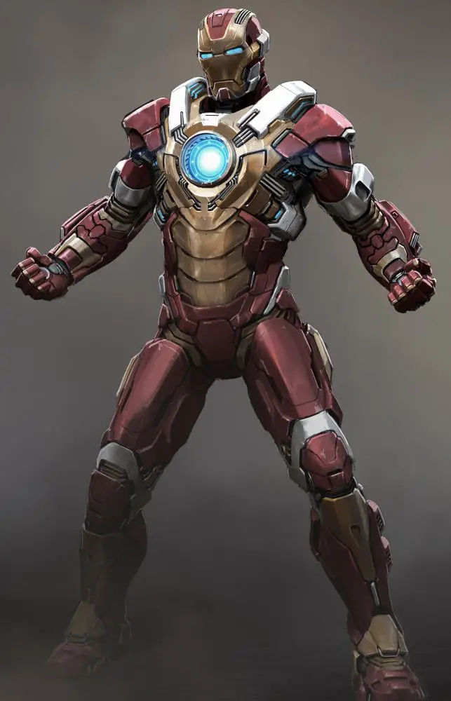 Arte colisión A bordo Otro diseño de una armadura para Iron Man 3 - Espacio Marvelita