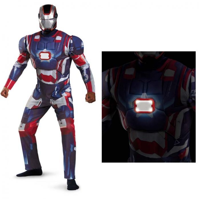 Disfraz de Halloween de Iron Patriot para adulto