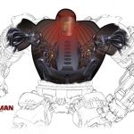 Diseño de Harald Belker para Iron Man