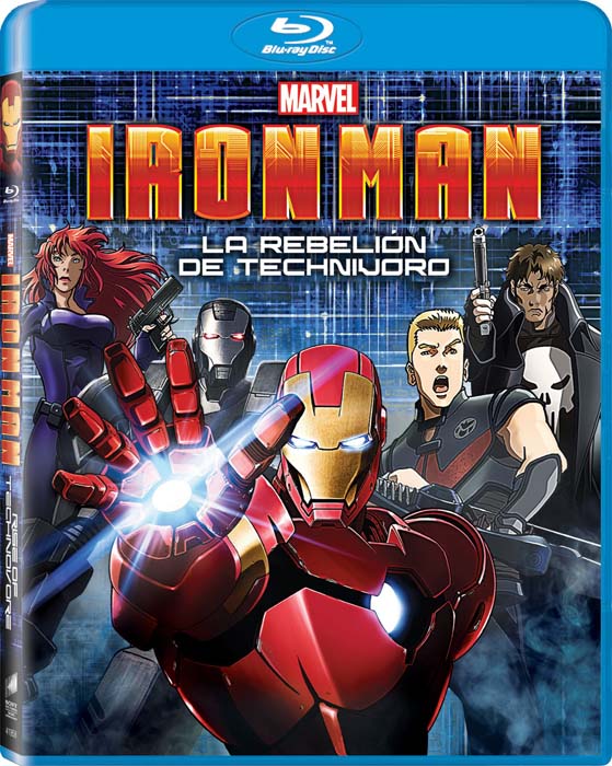 Carátula de Iron Man. La rebelión de Technivoro