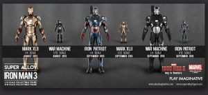 Figuras de Iron Man 3 de Play Imaginative