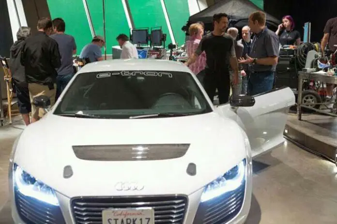 audi-r8-etron-iron-man-3 Audi R8 e-tron en Iron Man 3