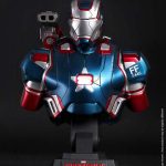 Busto de Hot Toys Iron Patriot de Iron Man 3