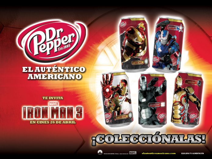 Dr. Pepper de Iron Man 3