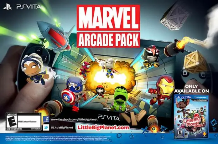 mave-arcade-pack-littlebigplanet-vita Marvel Arcade Pack para LittleBigPlanet PS Vita