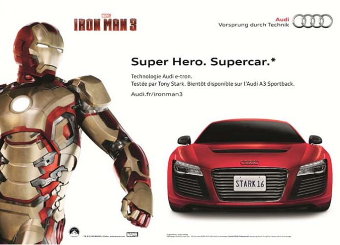 Audi en Iron Man 3