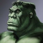 Boceto de Hulk de Ang Lee