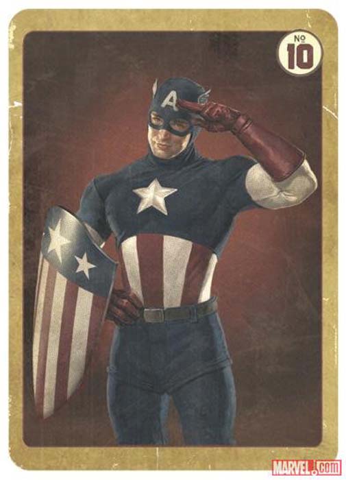 Material extra de Capitán América: El Primer Vengador