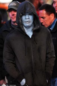 Jamie Foxx como Electro en The Amazing Spider-Man 2