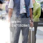 Jamie Foxx como Max Dillon en el rodaje de The Amazing Spider-Man 2