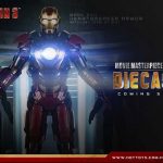 Figura Hot Toys de la armadura Mark XVII de Iron Man 3