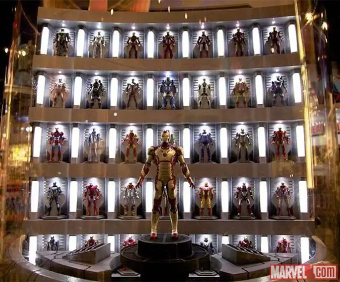 Salón de Armaduras de Iron Man 3 en Toys'R'Us