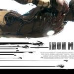 Diseño preliminar de Jock para el póster IMAX de Iron Man 3