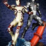 Figuras de la Mark 42 y Máquina de Guerra de Iron Man 3 de Kotobukiya